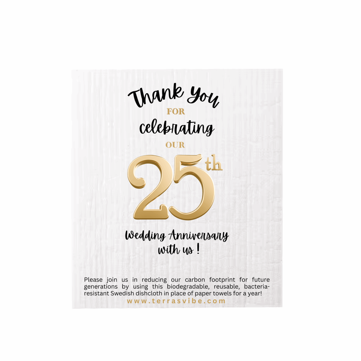ANNIVERSARY PARTY FAVOUR ~ 25th or 50th Year