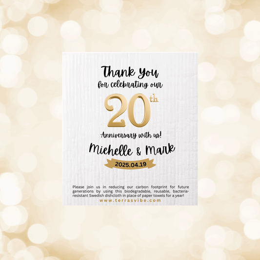 ANNIVERSARY PARTY FAVOUR ~ PERSONALIZED