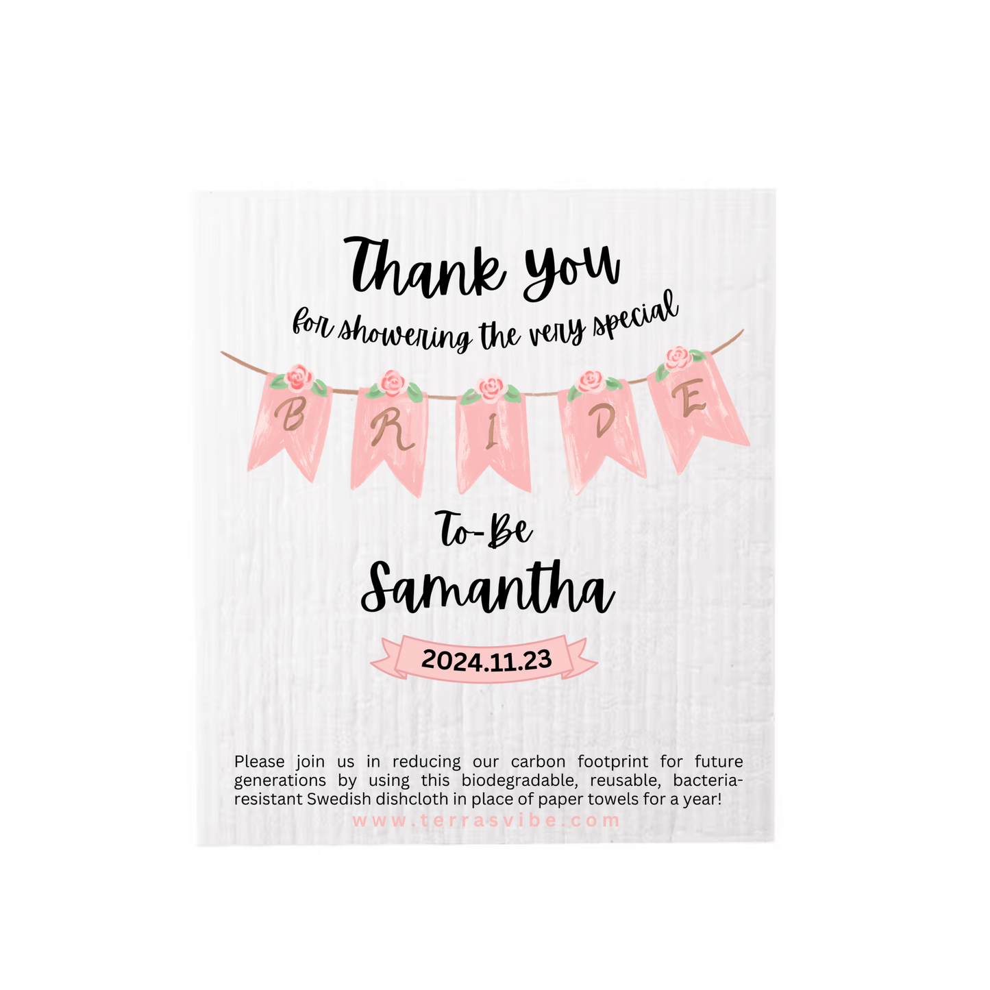 Bridal Shower Favors | Personalized Bridal Shower | Terra's Vibe