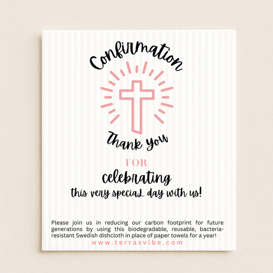 CONFIRMATION FAVOR - pink or blue