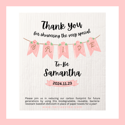 BRIDAL SHOWER FAVOR ~ PERSONALIZED