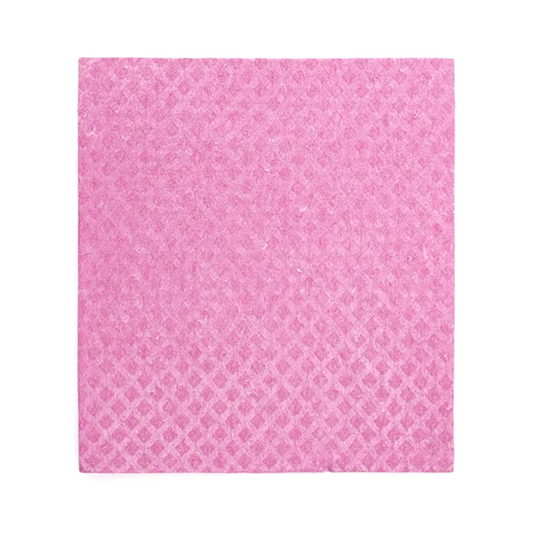 SOLID PINK ~ Single Swedish Dishcloth