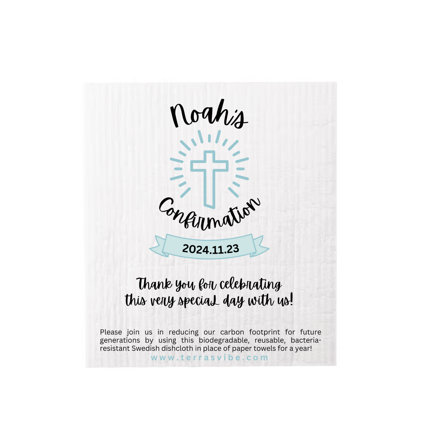 Custom Confirmation Favors | Terra's Vibe