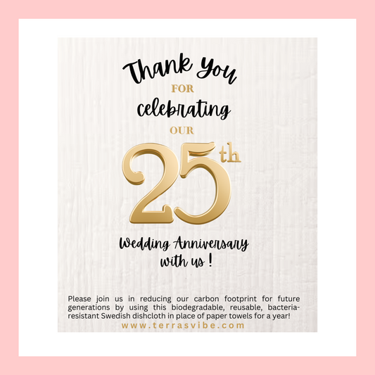 ANNIVERSARY PARTY FAVOR ~ 25th or 50th Year