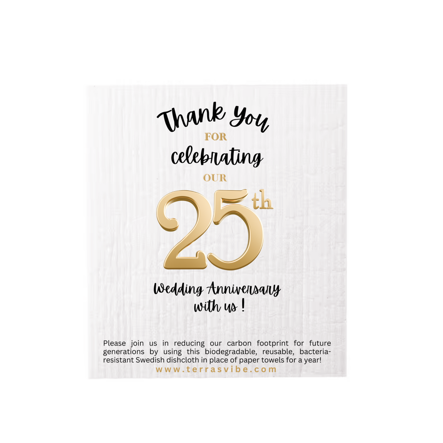 ANNIVERSARY PARTY FAVOR ~ 25th or 50th Year