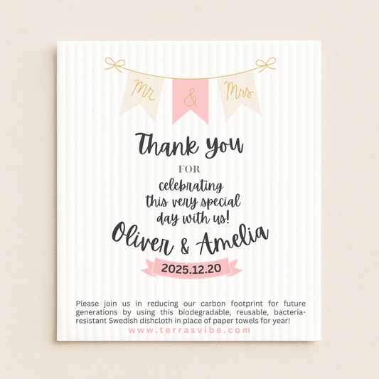 25 CUSTOM Wedding Guest Favors - any color