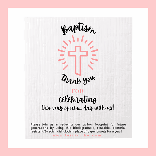 BAPTISM FAVOUR ~ [pink or blue]