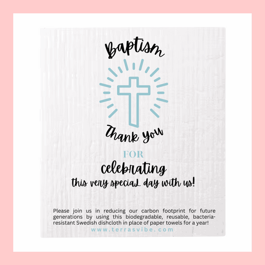 BAPTISM FAVOUR ~ [pink or blue]