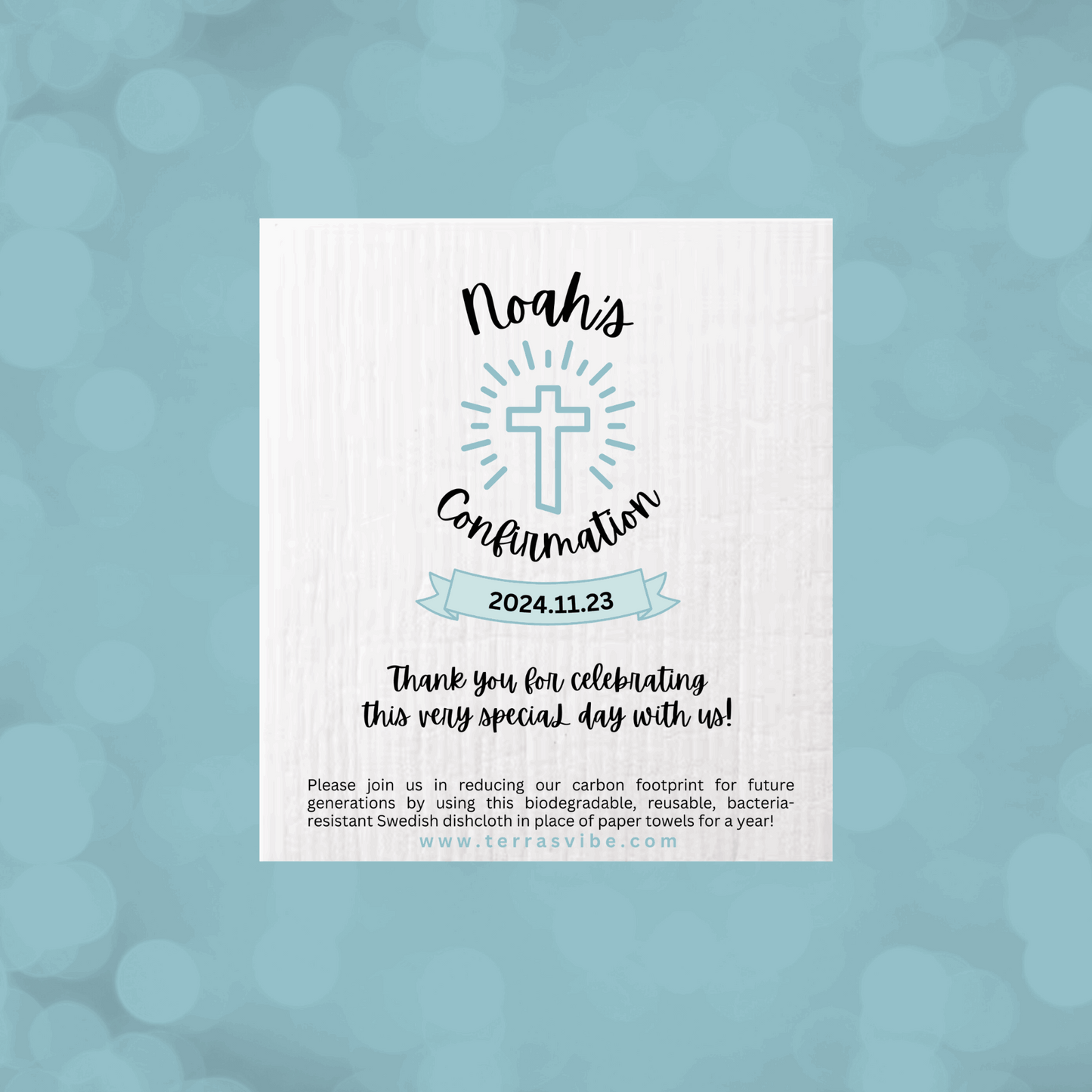 Custom Confirmation Favors | Terra's Vibe