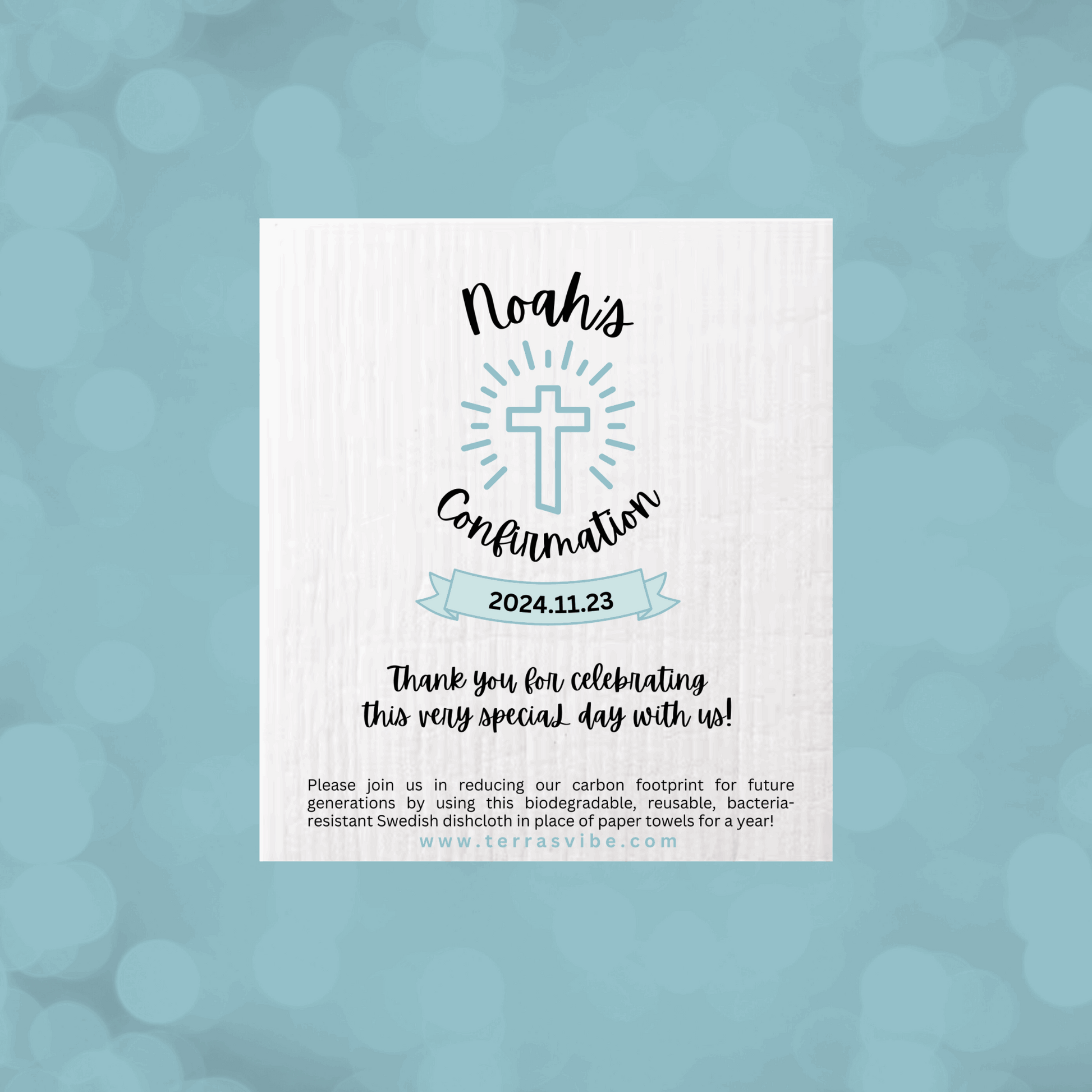 Custom Confirmation Favors | Terra's Vibe