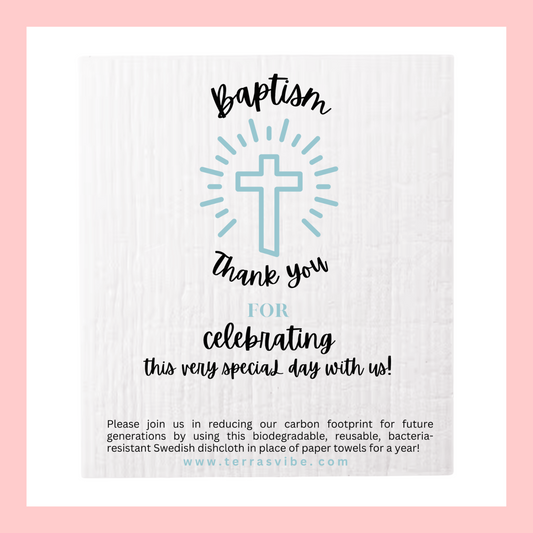 BAPTISM FAVOR ~ [pink or blue]