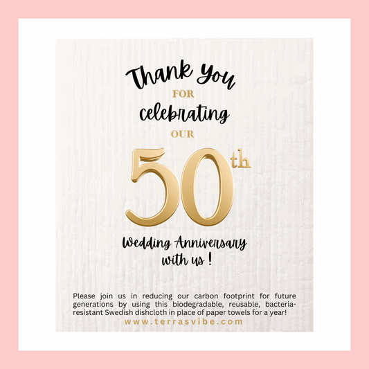 ANNIVERSARY PARTY FAVOUR ~ 25th or 50th Year