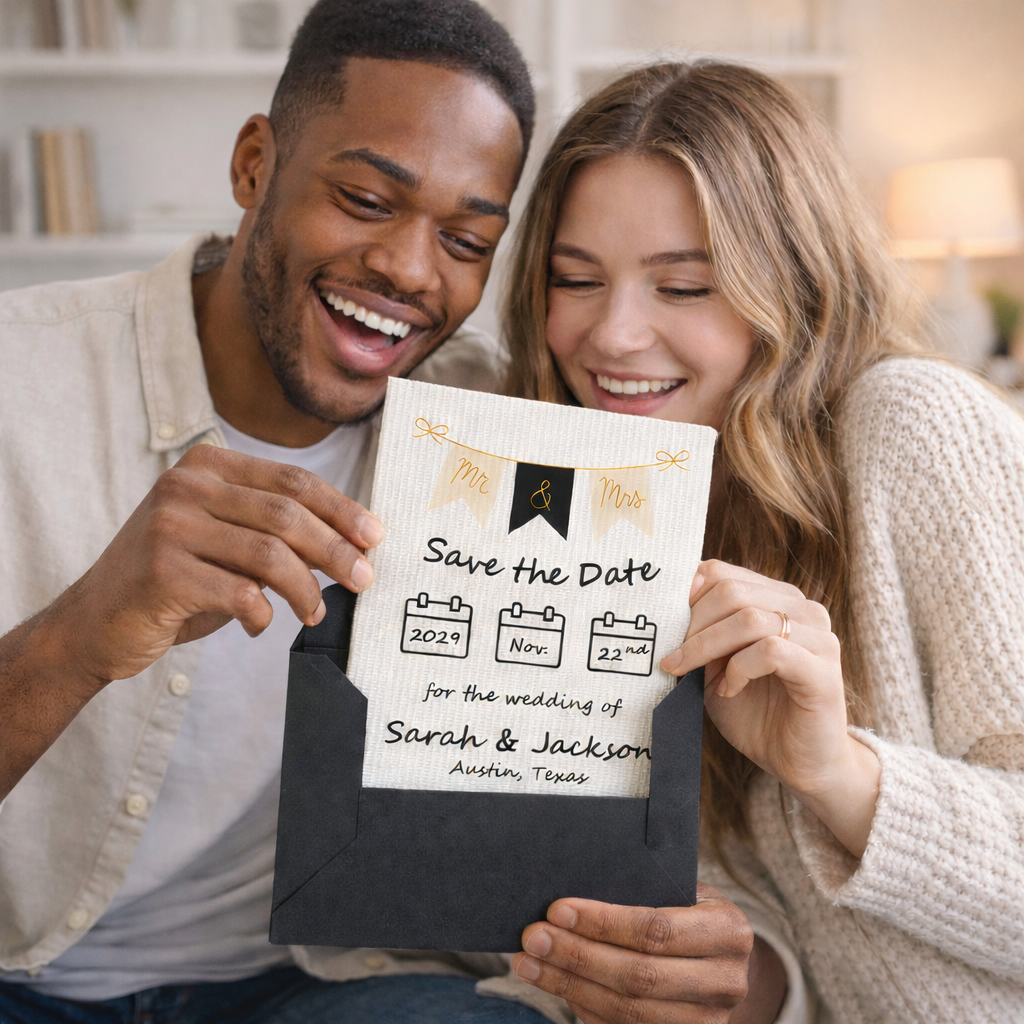25 x SAVE THE DATES - any color