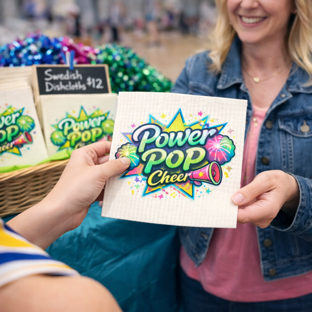 Fundraising Cloths for Dance, Gymnastics & Cheer Teams