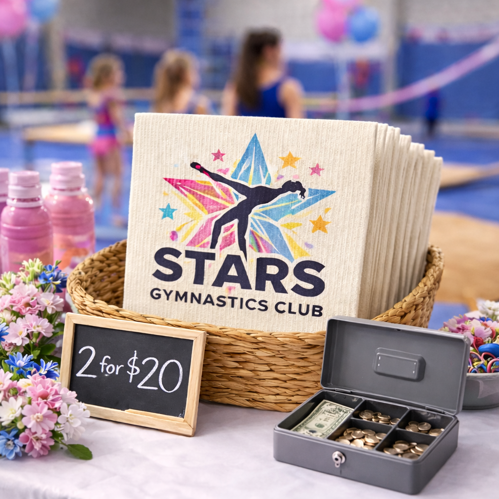 Fundraising Cloths for Dance, Gymnastics & Cheer Teams