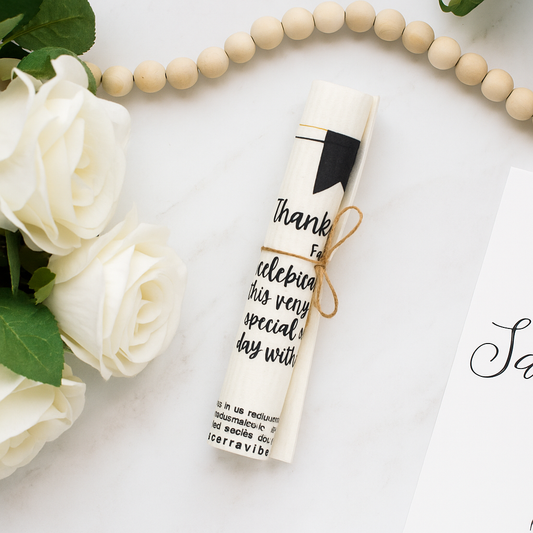 WEDDING FAVOR ~ pink, black or gold