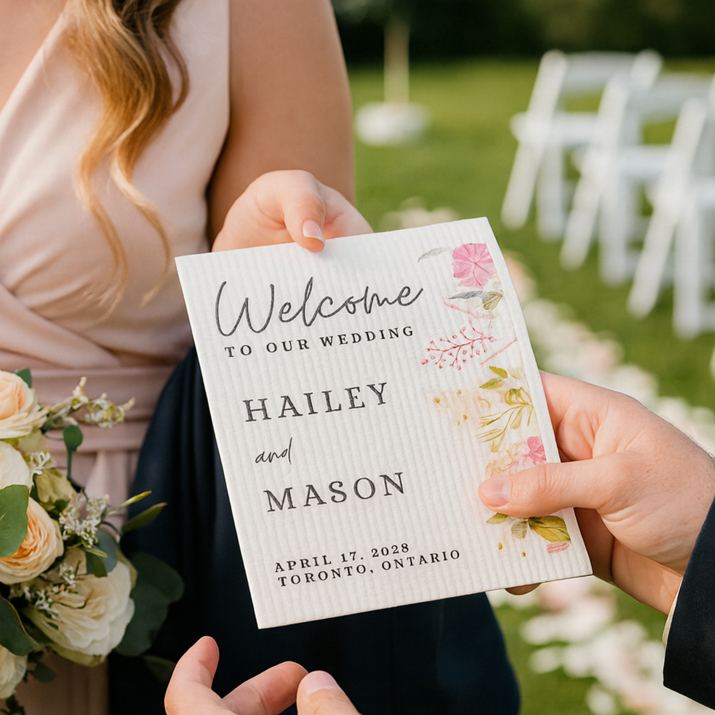 25 x WEDDING WELCOME GIFT - any color
