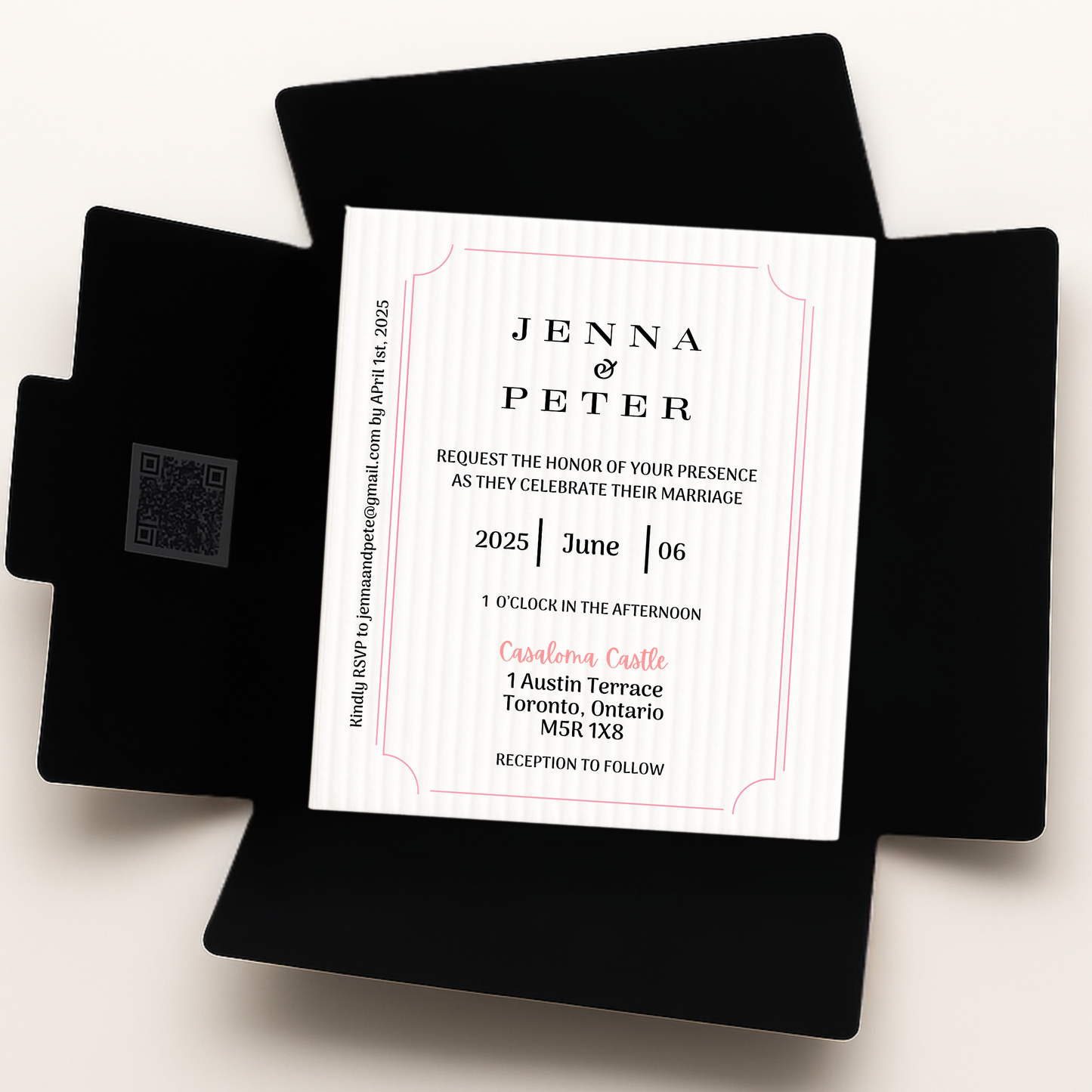 ENVELOPES for Swedish Cloths [black, white or peach]
