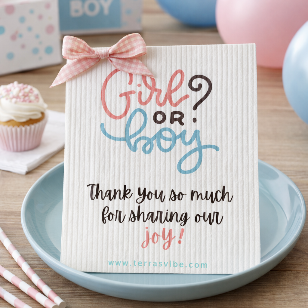 GENDER REVEAL PARTY FAVOR