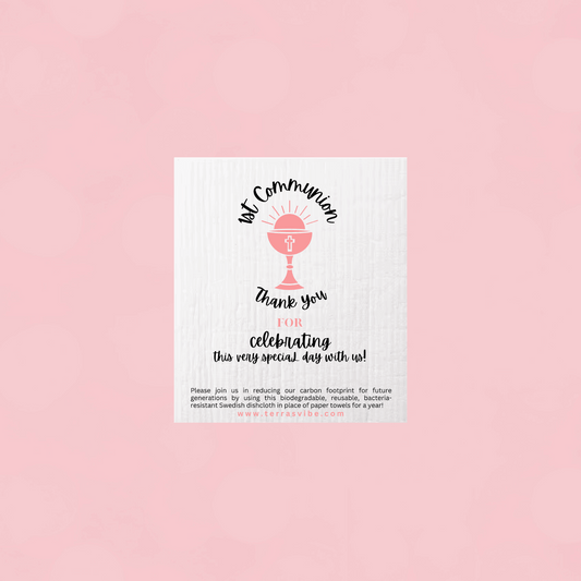 1st COMMUNION FAVOUR ~ [pink or blue]