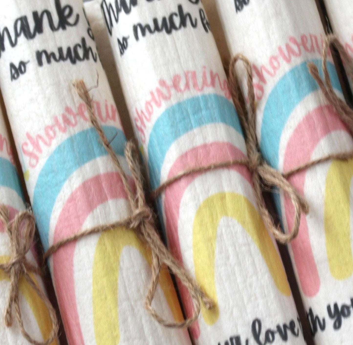 baby shower favor swedish cloth