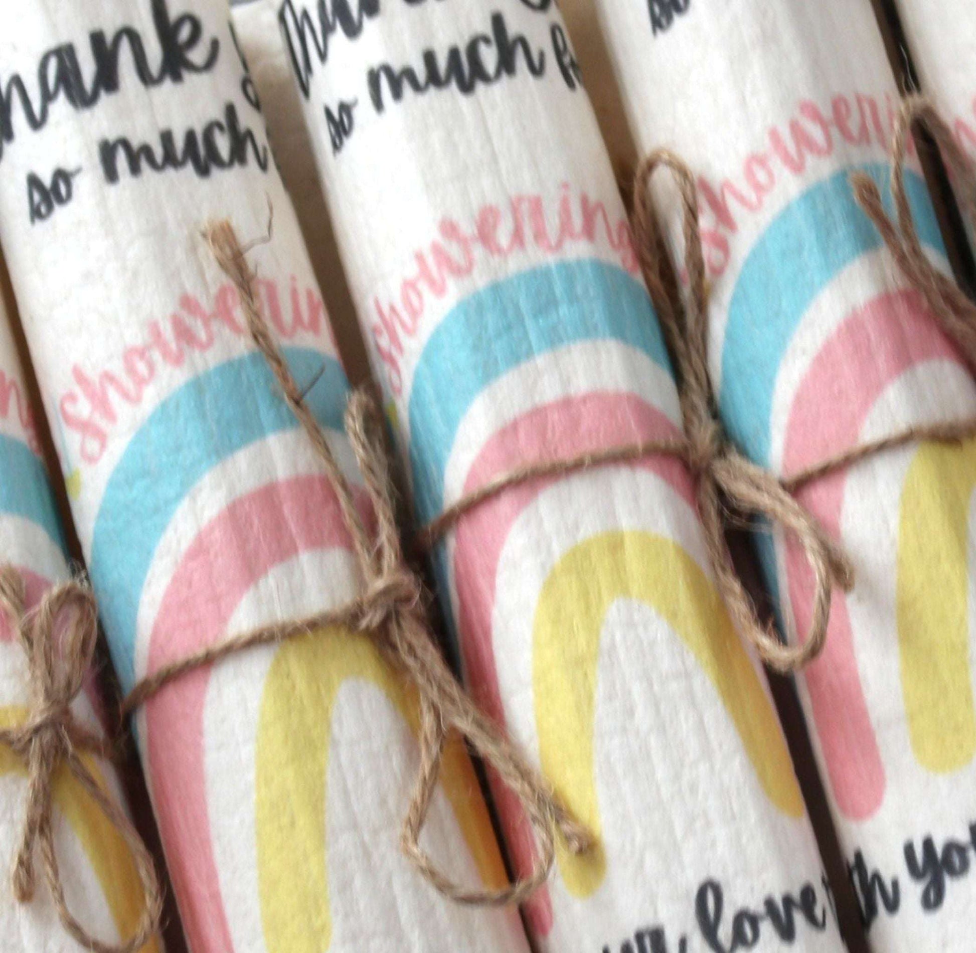 baby shower favor swedish cloth