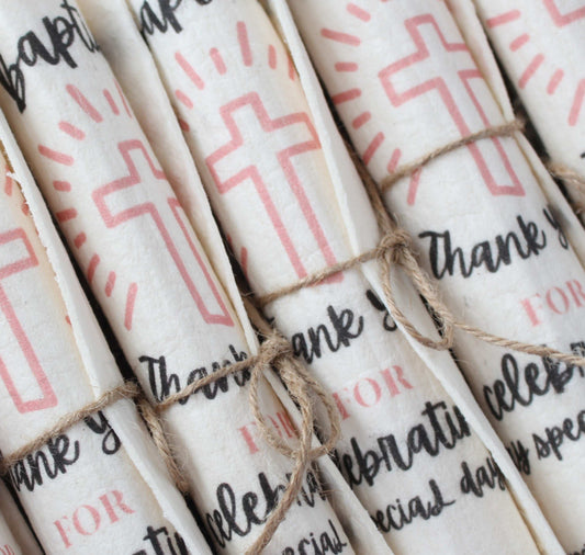 BAPTISM FAVOUR ~ [pink or blue]