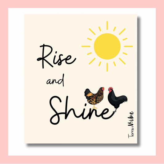 RISE & SHINE ~ Swedish Cloth