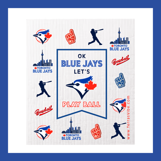 OK BLUE JAYS - Swedish Cloth