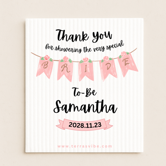 25 x Custom BRIDAL SHOWER FAVORS