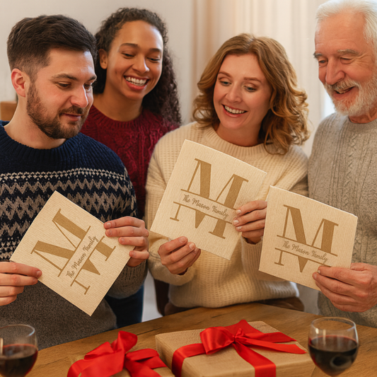 Print Your FAMILY NAME MONOGRAM on Swedish Cloths