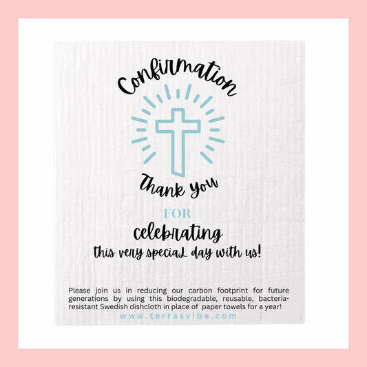 CONFIRMATION FAVOUR ~ [pink or blue]