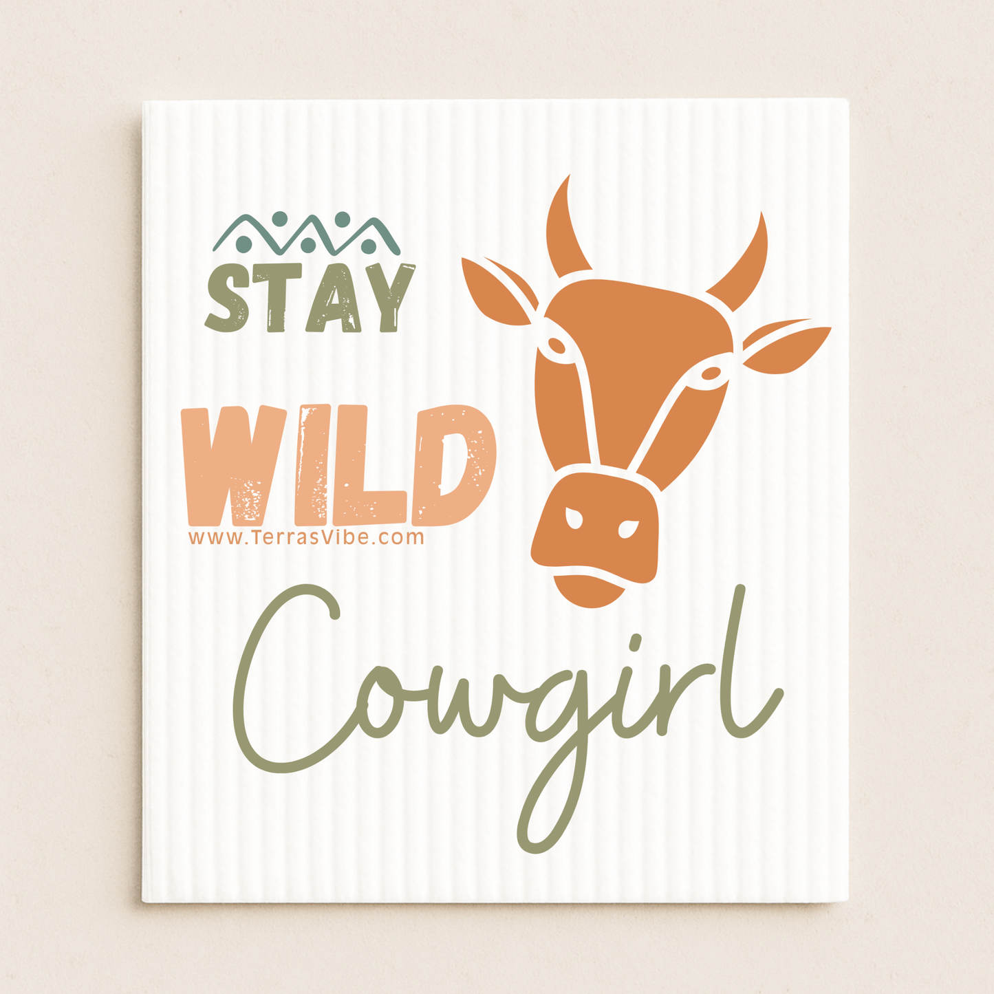 2 x STAY WILD COWGIRL