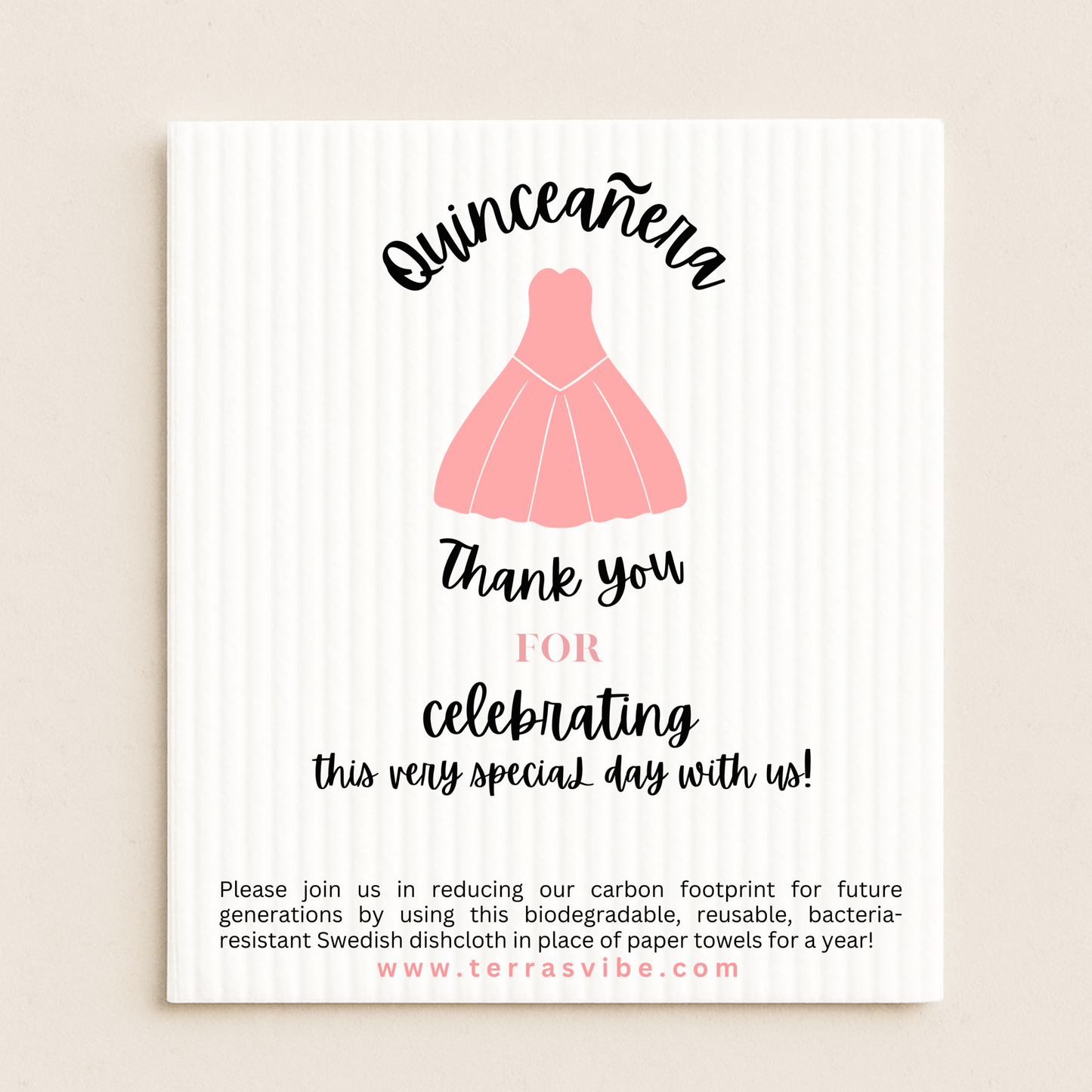 QUINCEANERA FAVOR