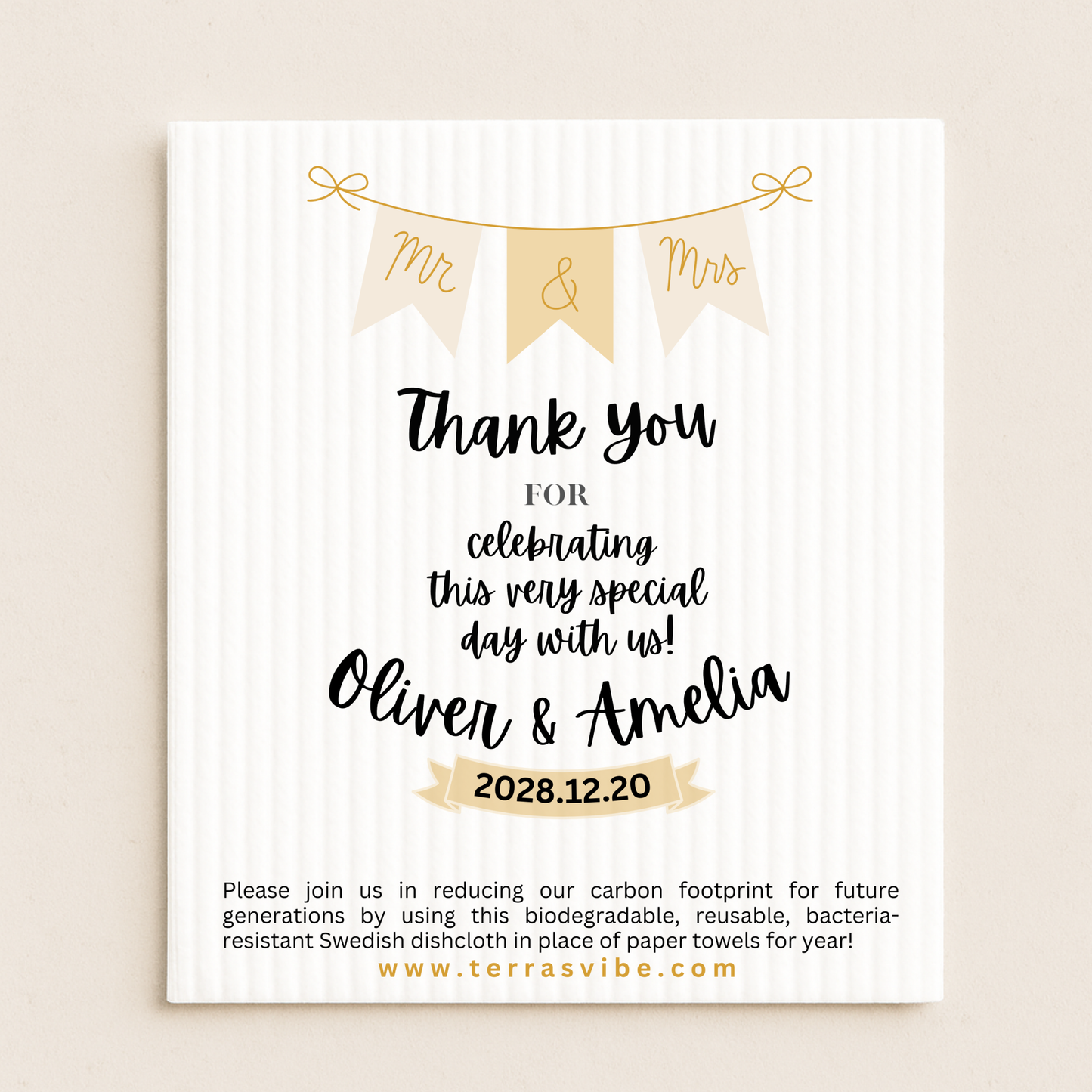 25 x Custom WEDDING GUEST FAVORS - any color