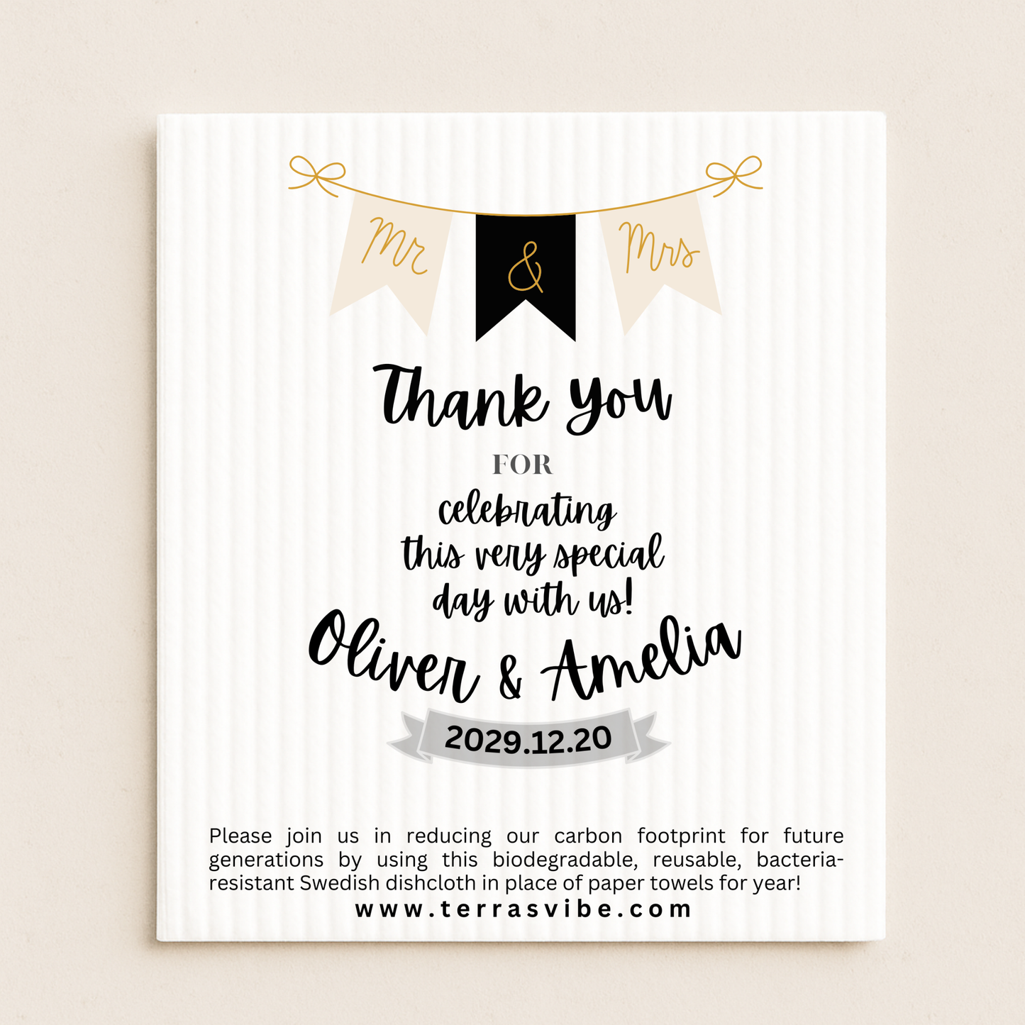 25 x Custom WEDDING GUEST FAVORS - any color